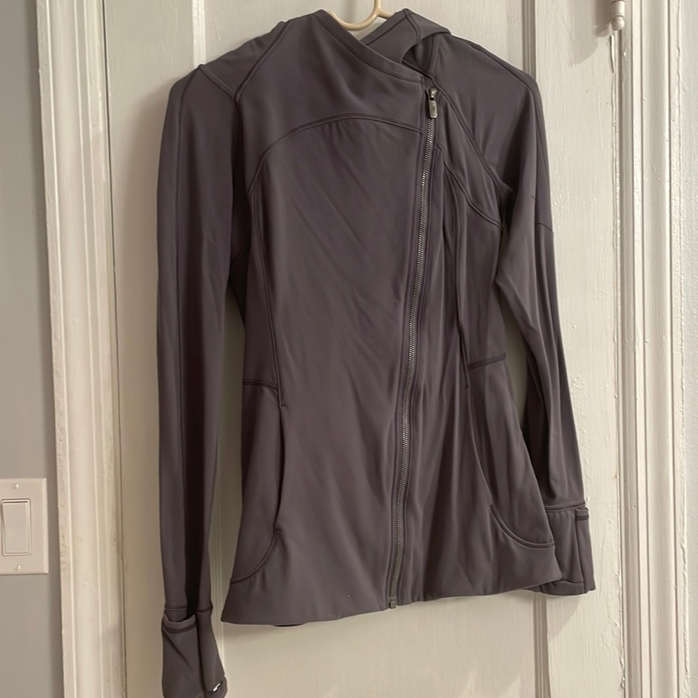 Grey lululemon every journey hoodie